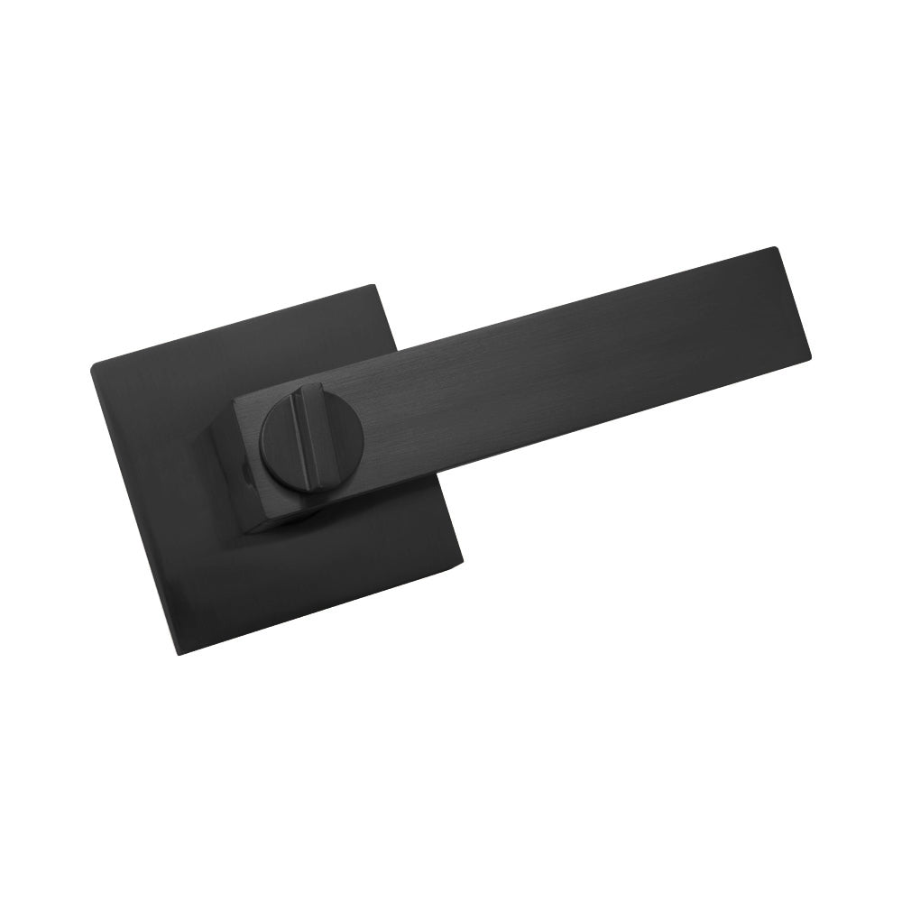 Door Lever Modica Passage Black Matte