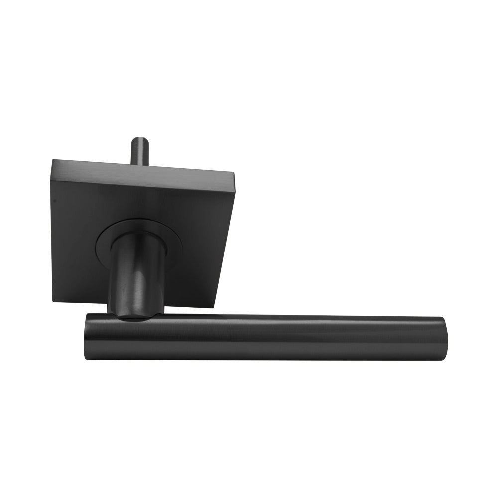 Door Lever Sienna Passage Black Matte