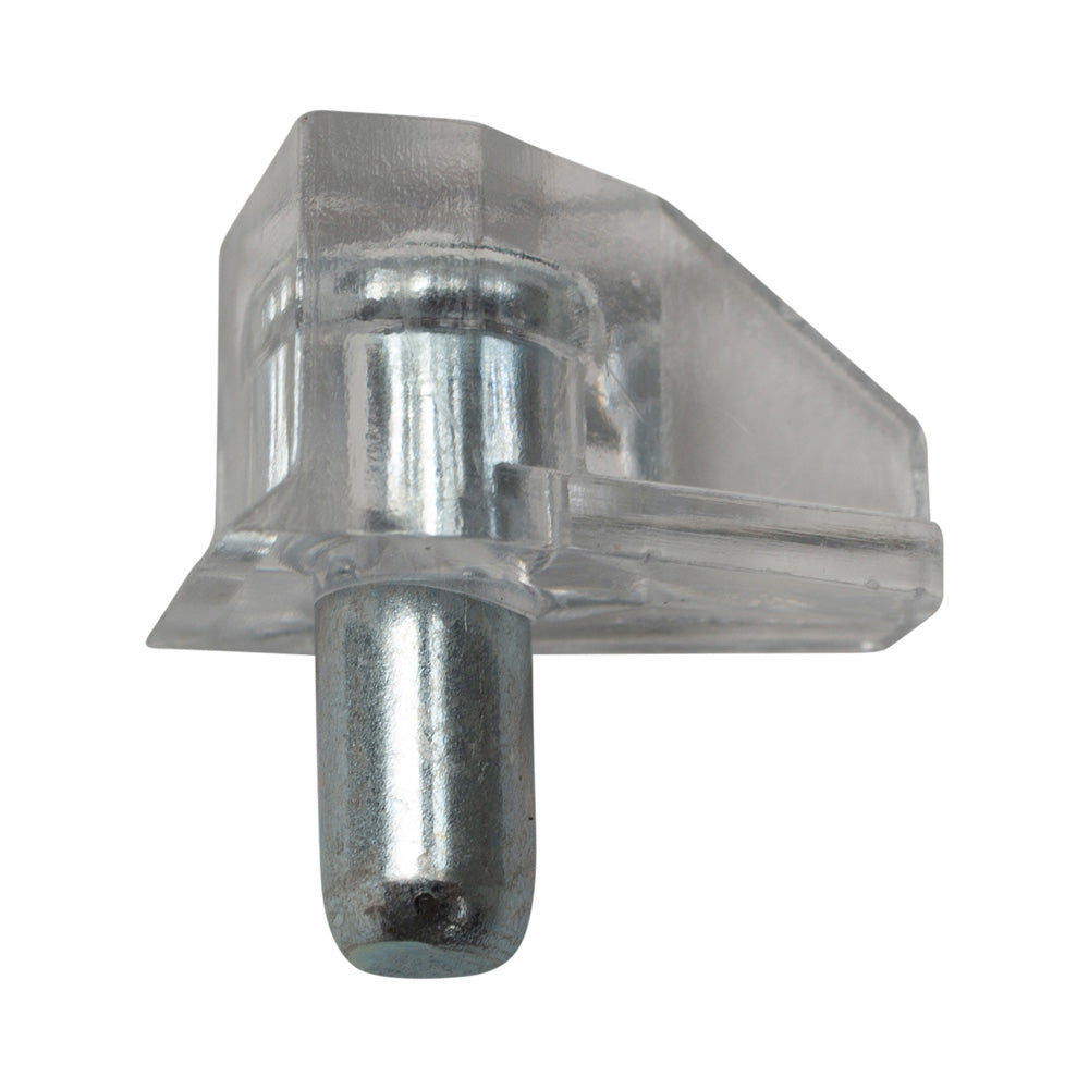 Shelf Support 5mm Clear 100 x Bag