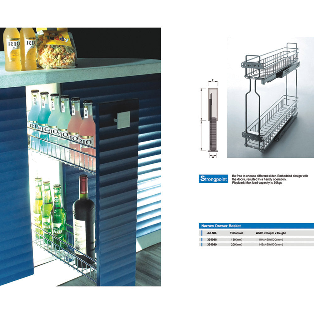 Base Organizer Right Mounted 5-15/16"