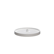 20 in White Polymer Full Cir Lazy Susan Shelf Only White  20 in (508 mm) W x 20 in (508 mm) D x 1.83 in (46 mm) H