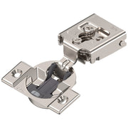 COMPACT CLIP hinge 3/4", 105°, with spring, hinge cup: screwon+ Nickel-plated