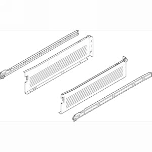 METABOX 320K (4-5/8'' intermediate side) 16'' White
