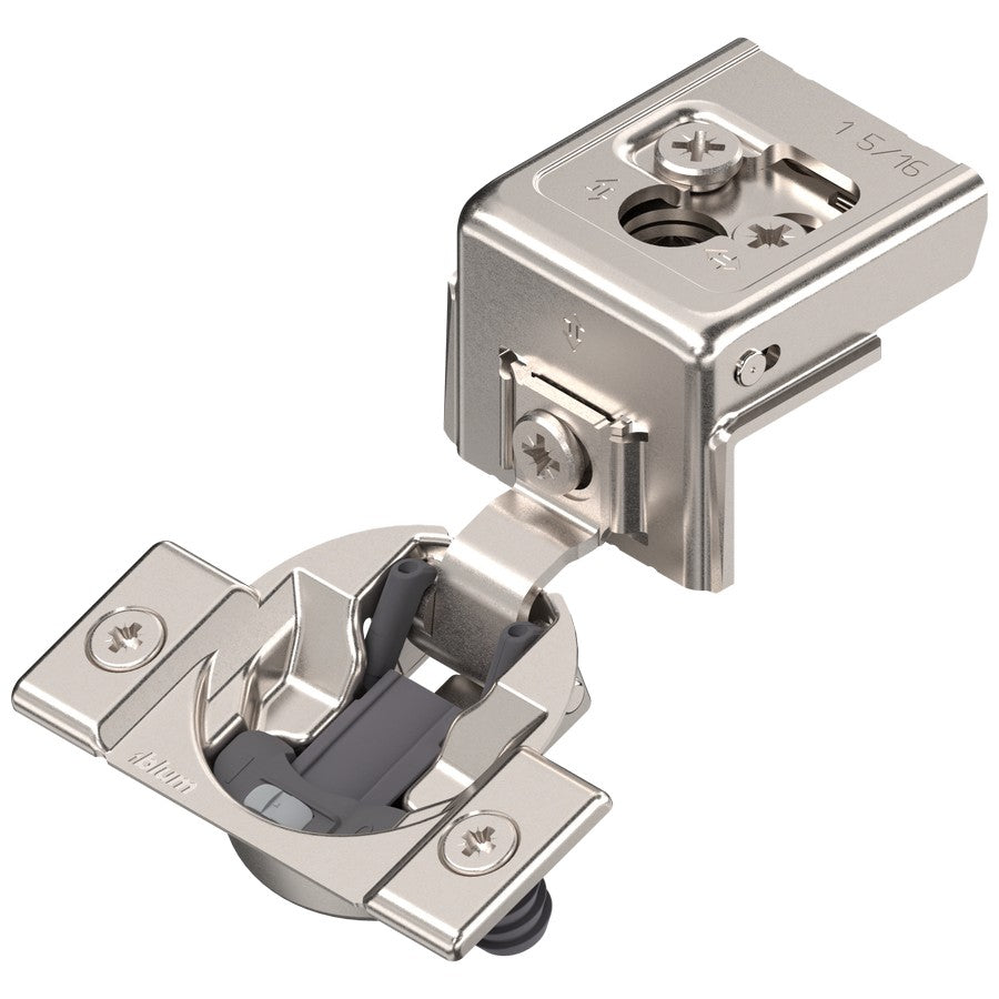 COMPACT 38C face frame hinges 1-5/16'' Nickel