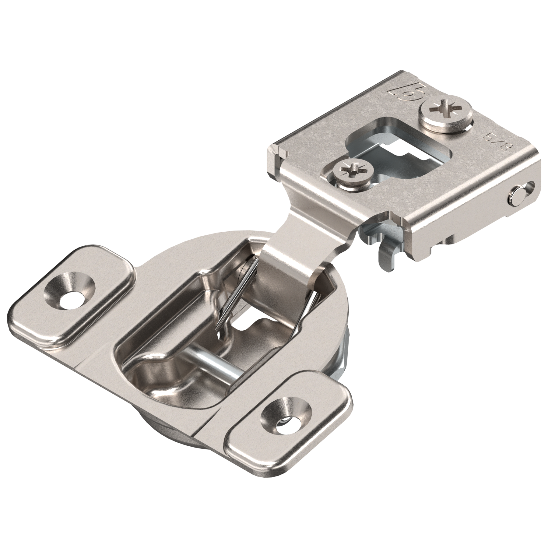 COMPACT 38N face frame hinges 5/8'' Nickel