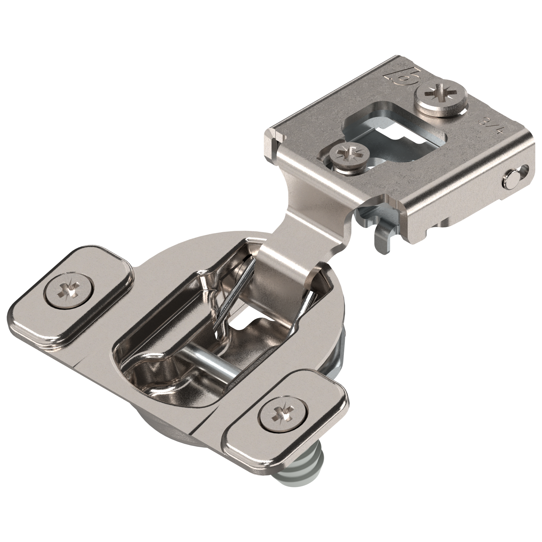 COMPACT 38N face frame hinges 3/4'' Nickel