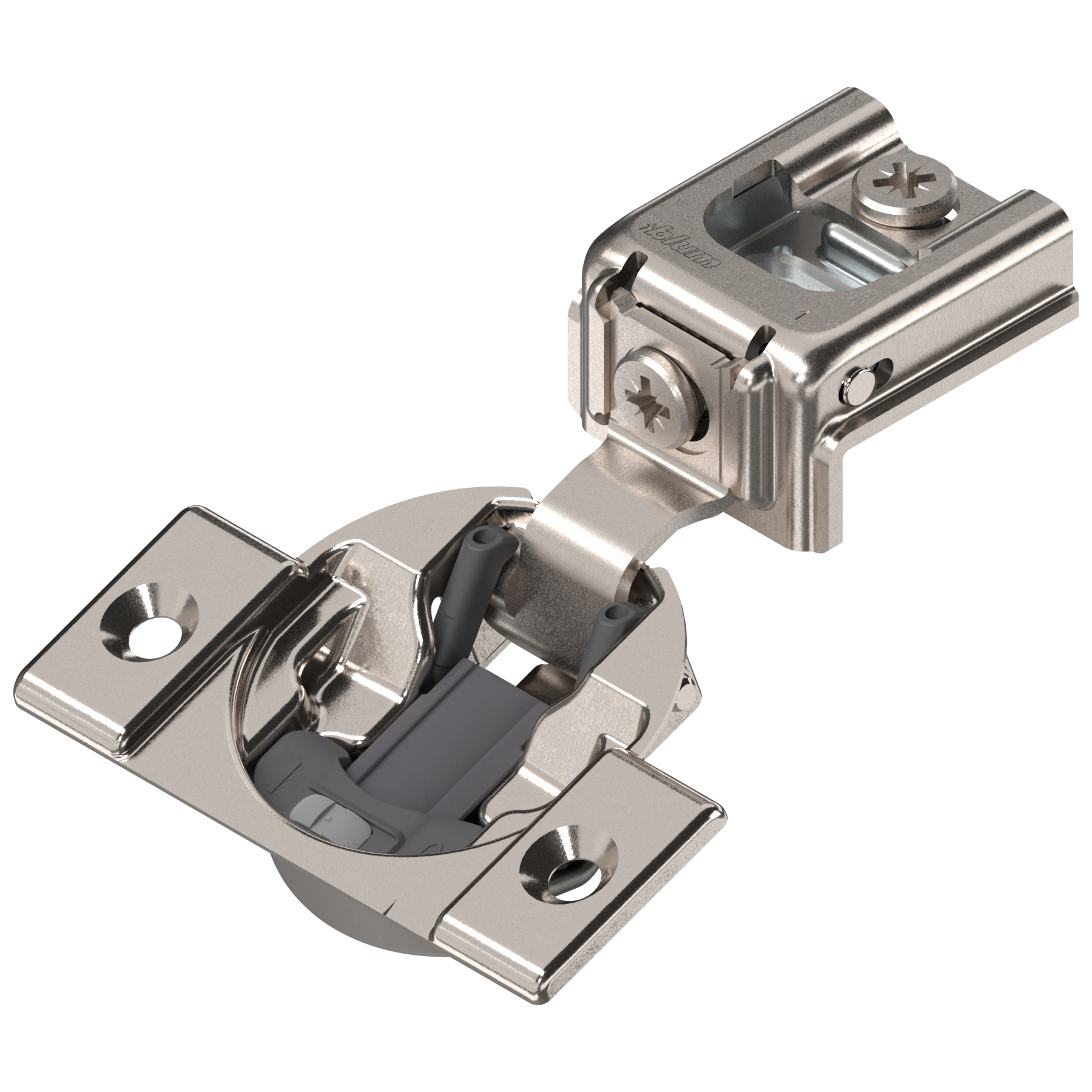 COMPACT BLUMOTION 39C face frame hinges 1'' Nickel