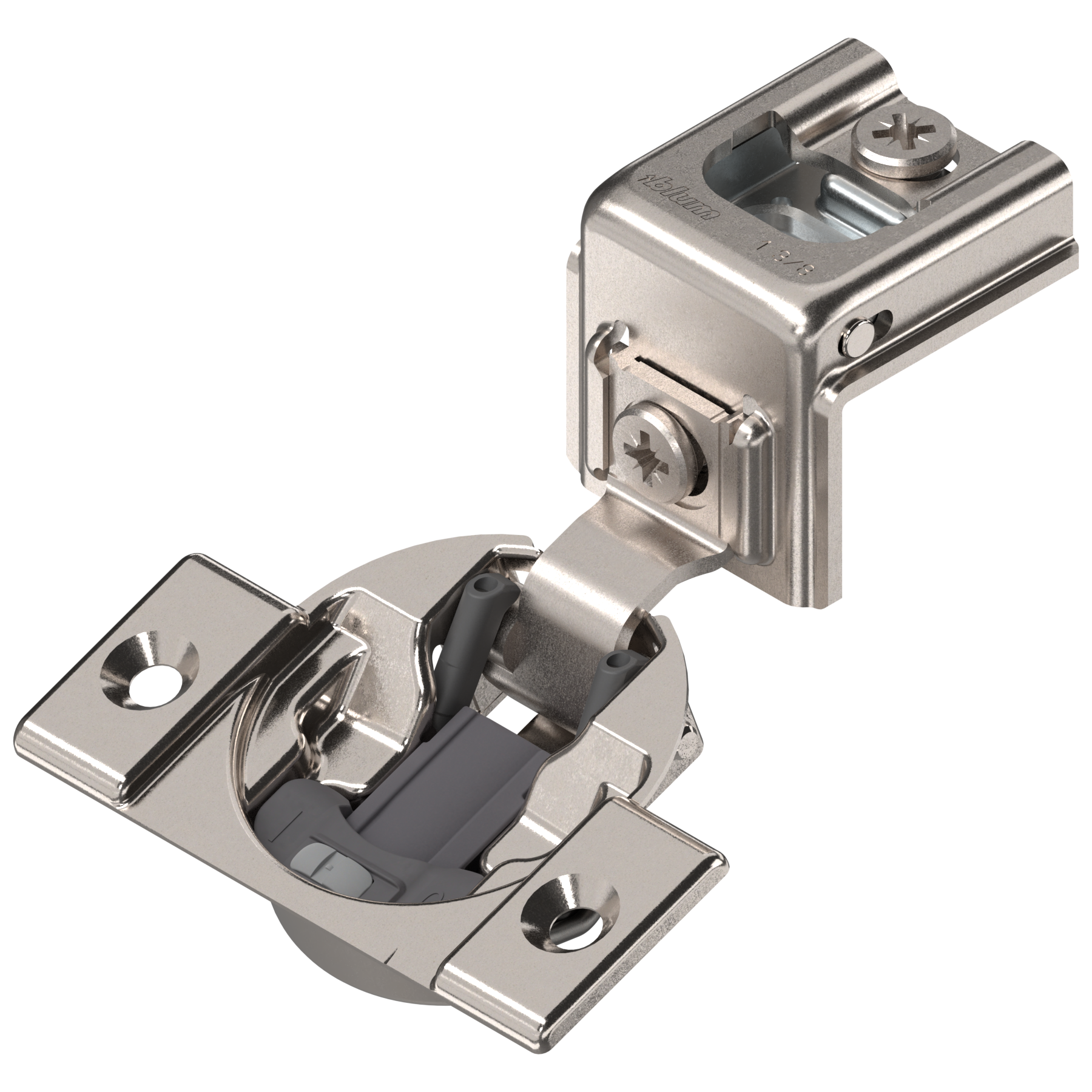 COMPACT BLUMOTION 39C face frame hinges 1-3/8'' Nickel
