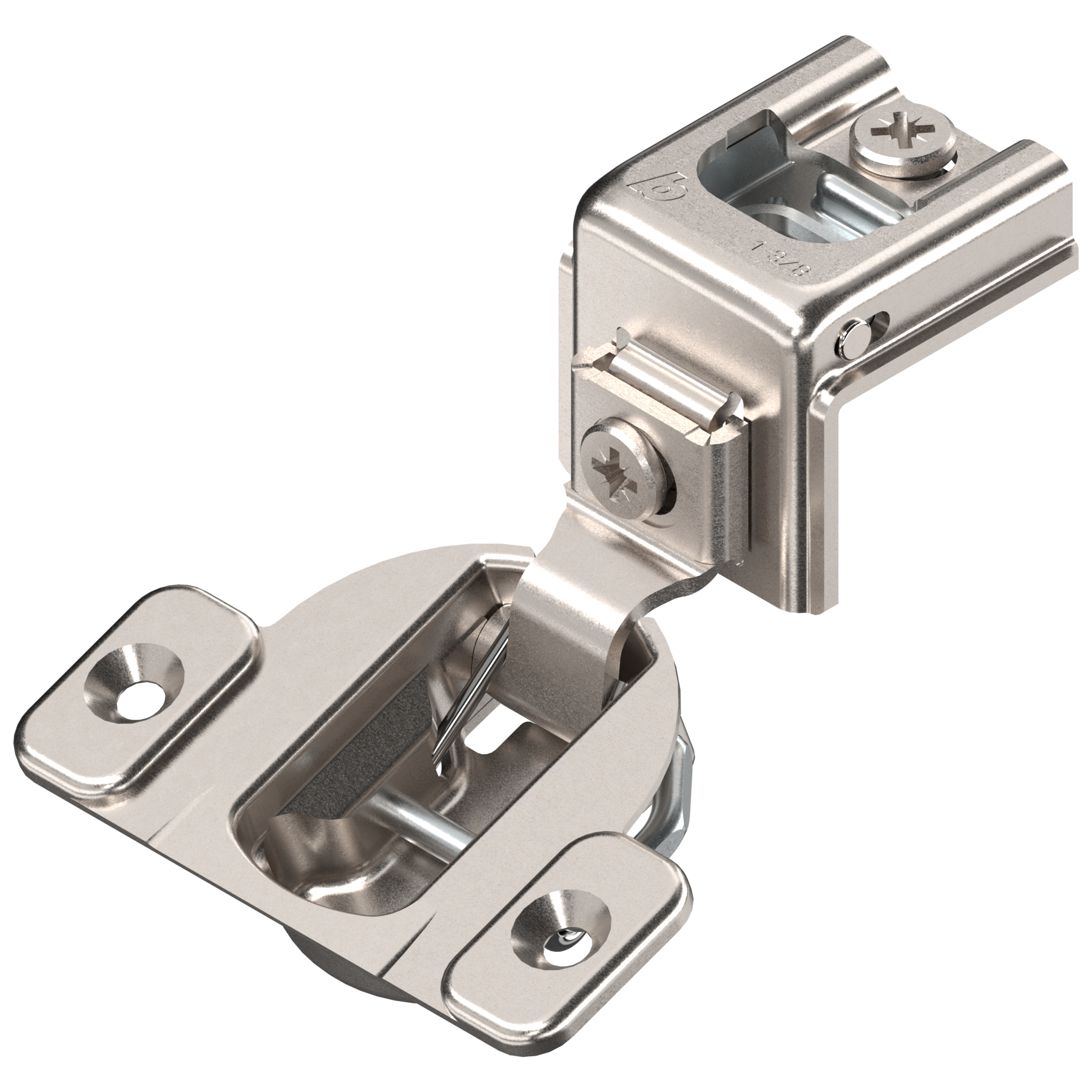 COMPACT 39C face frame hinges 1-3/8'' Nickel