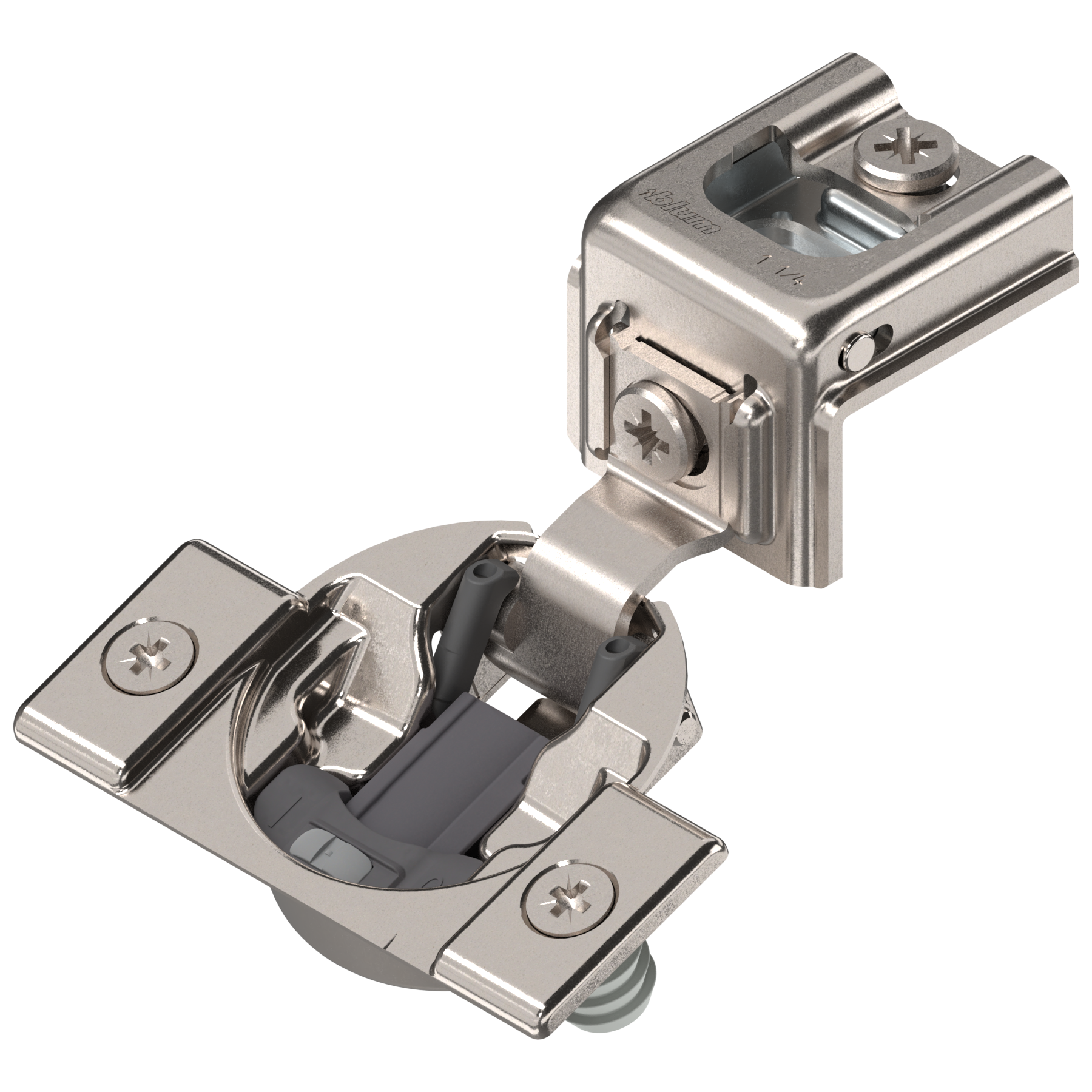 COMPACT BLUMOTION 39C face frame hinges 1-1/4'' Nickel