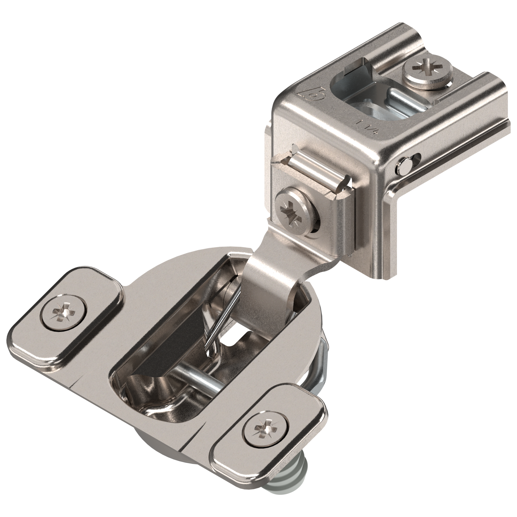 COMPACT 39C face frame hinges 1-1/4'' Nickel