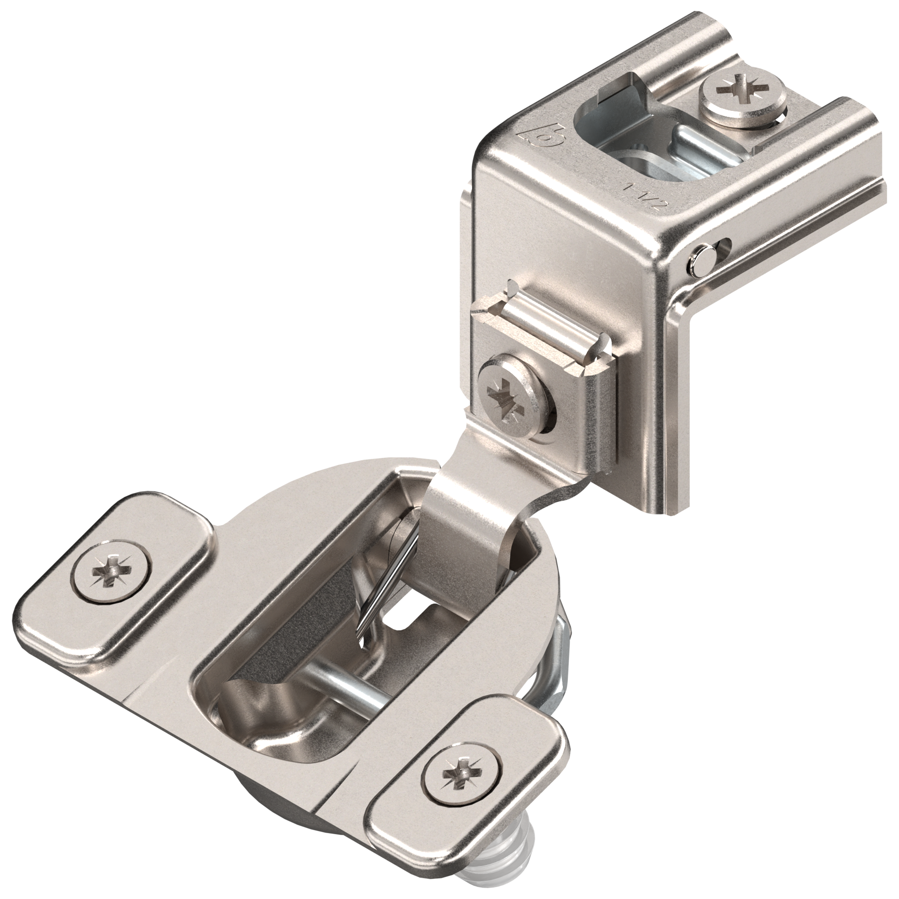 COMPACT 39C face frame hinges 1-1/2'' Nickel