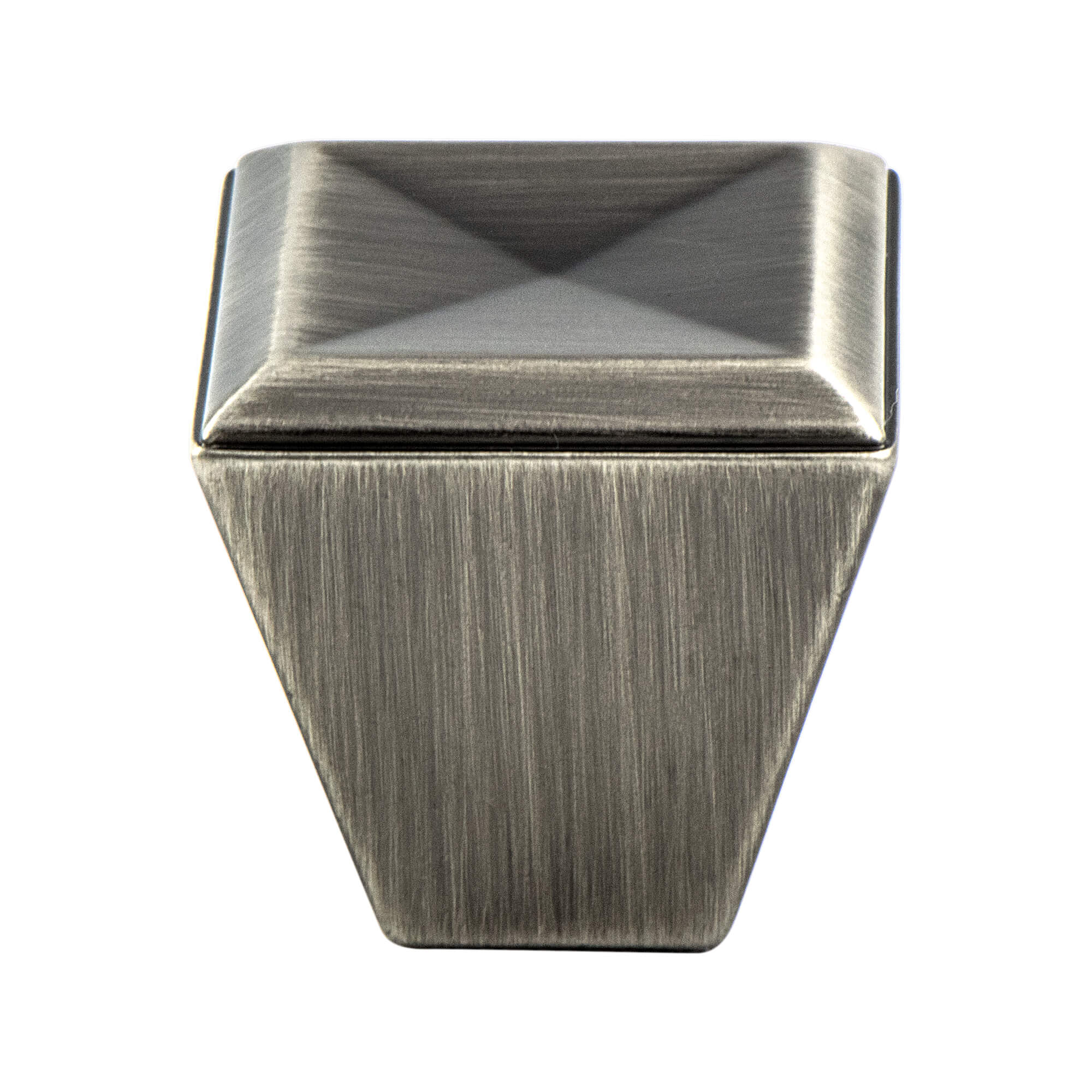 Connections Vintage Nickel Knob