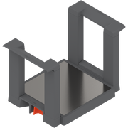 LEGRABOX Adjustable plate holder Ident Orion Grey Matte