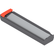 ORGA-LINE foil/wrap dispenser Ident Foil R737 Dustgrey / Orange