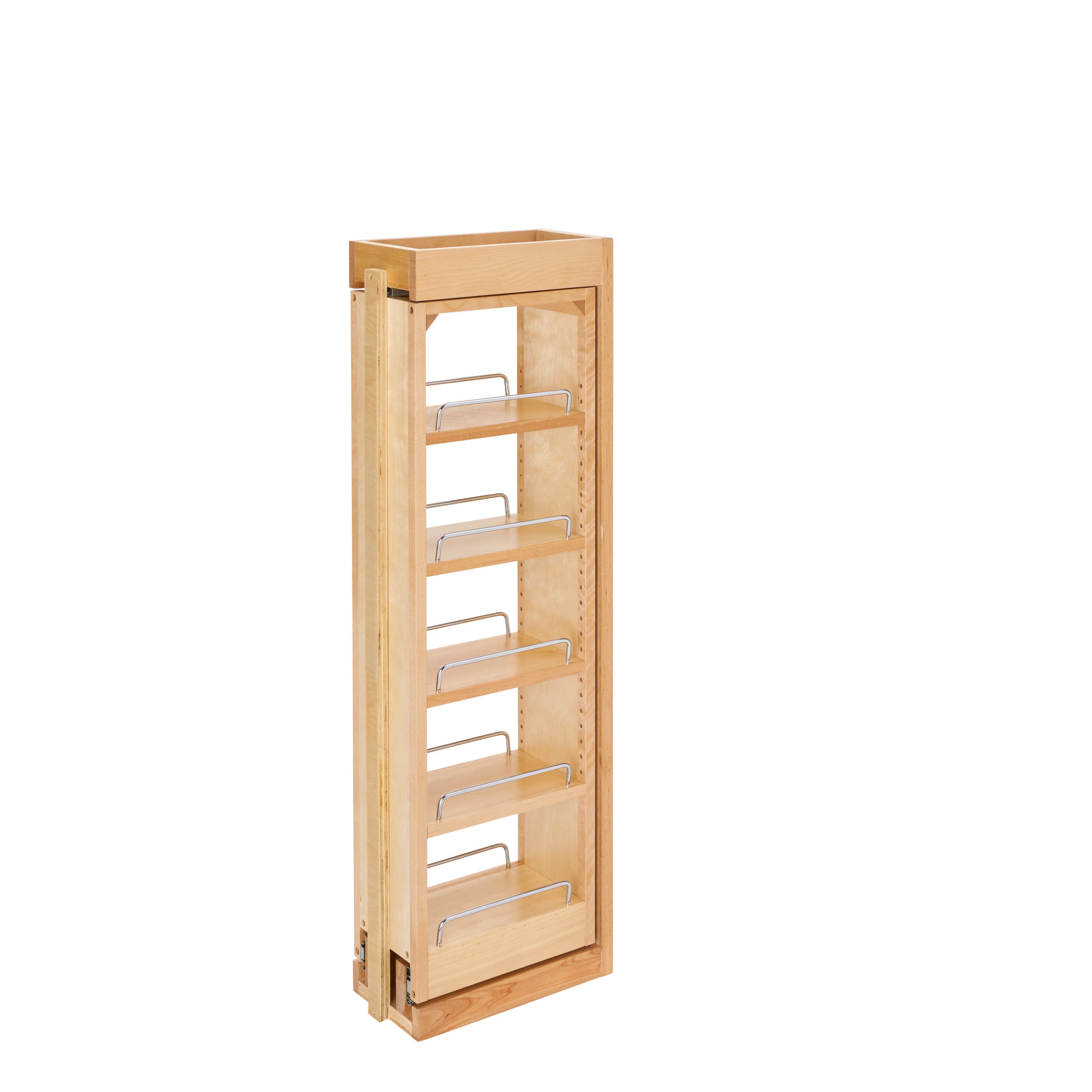 6 in. W x 36 in. H Pull-Out Between Cabinet Wall Filler Natural  6 in (152 mm) W x 11.13 in (283 mm) D x 36 in (914 mm) H