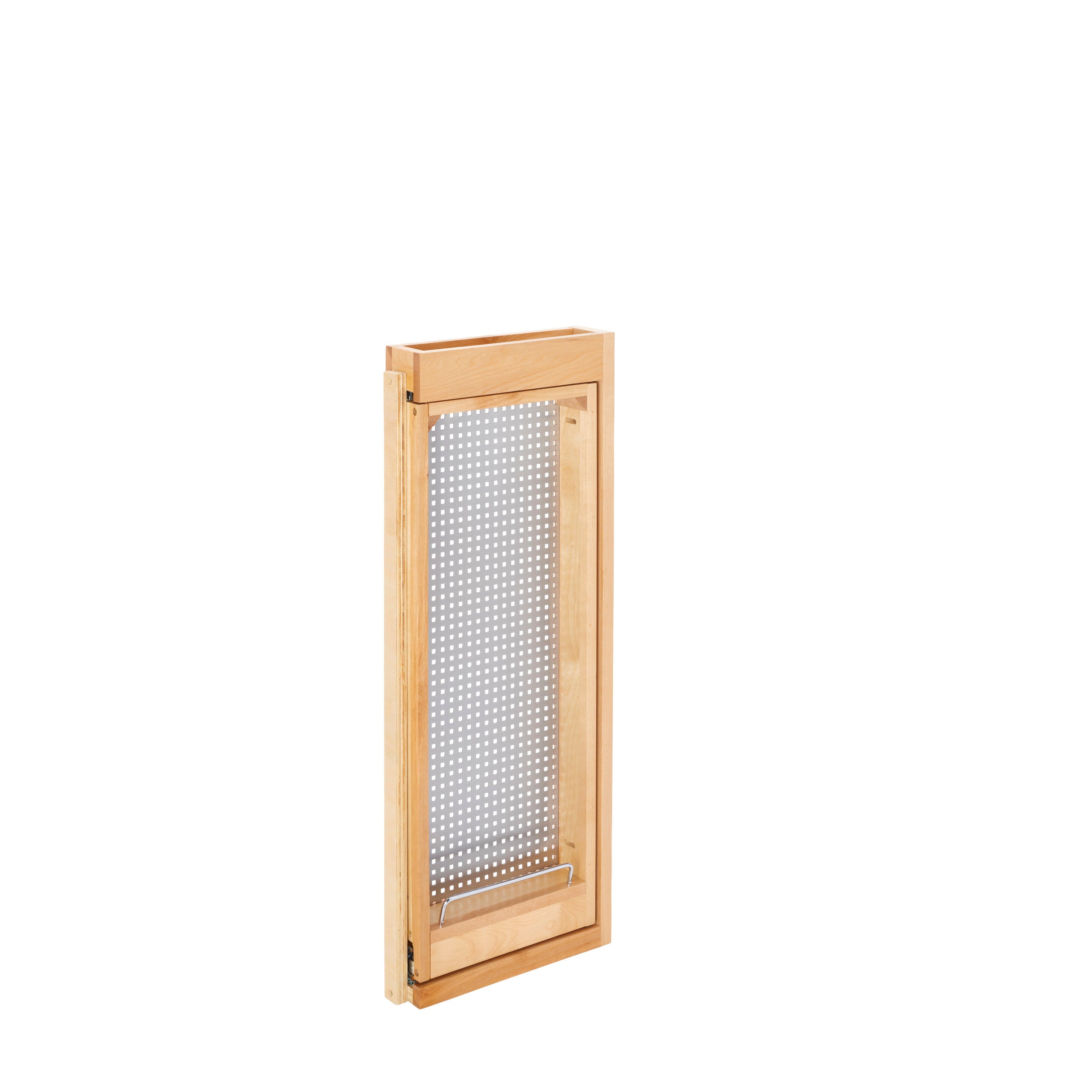 3 in Wall Filler Stainless Steel Pullout Natural  3 in (76 mm) W x 11.13 in (283 mm) D x 30 in (762 mm) H