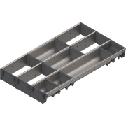 ORGA-LINE for TANDEMBOX Combination sets 550mm Inox-Brush/Dust Grey