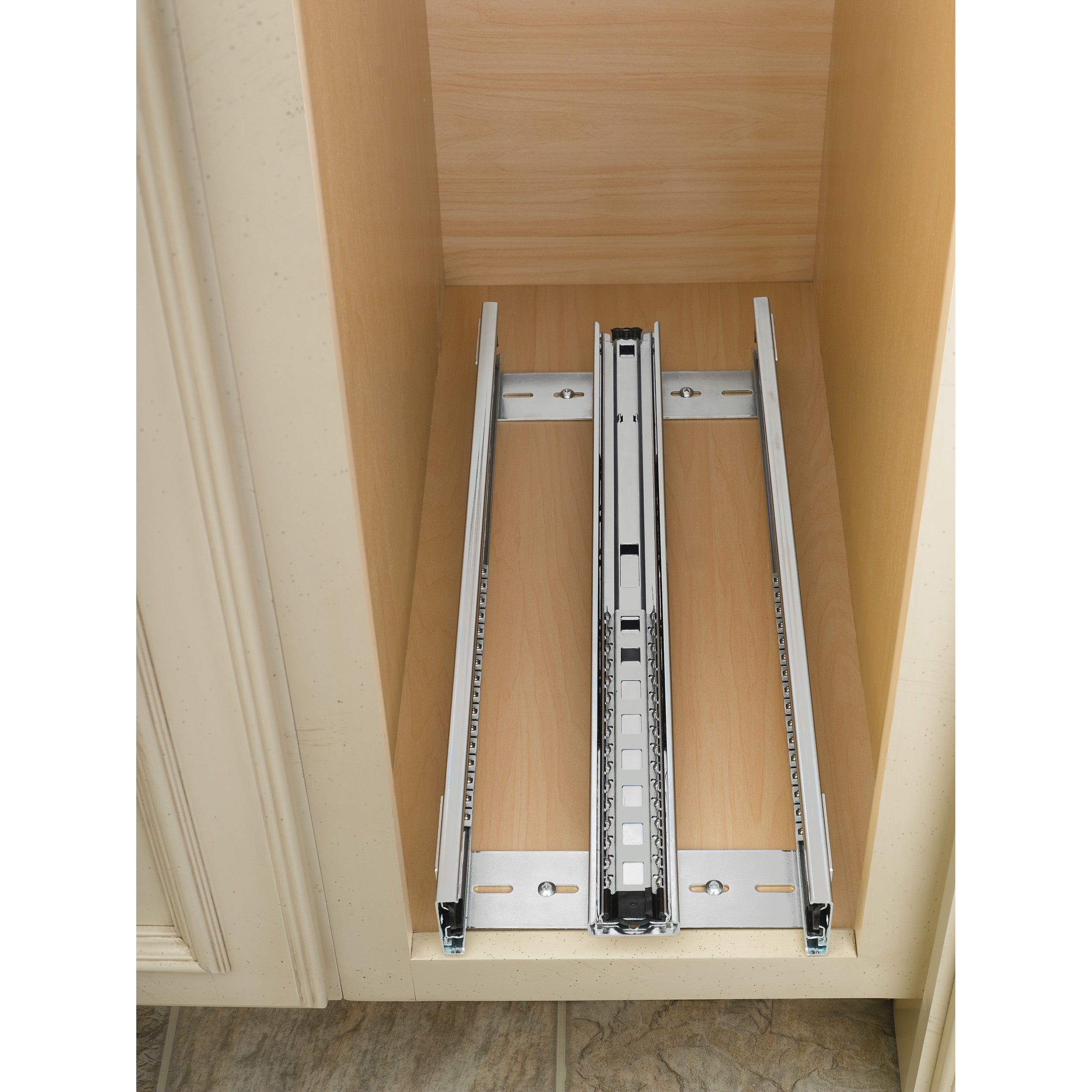 5 in Base Cabinet Organizer Natural  5 in (127 mm) W x 22.5 in (572 mm) D x 25.5 in (648 mm) H