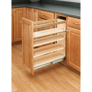 8 in Base Cabinet Organizer Natural  8 in (203 mm) W x 22.5 in (572 mm) D x 25.5 in (648 mm) H
