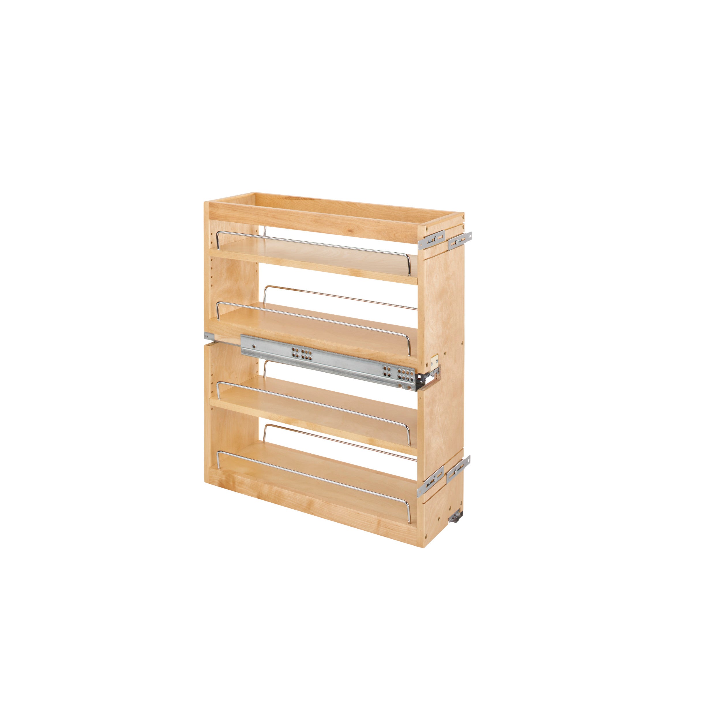 10.5 in Base Cabinet Organizer Soft-Close Natural  10.5 in (267 mm) W x 21.81 in (554 mm) D x 25.25 in (641 mm) H