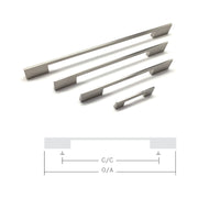 HANDLE BRUSHED NICKEL 64MM