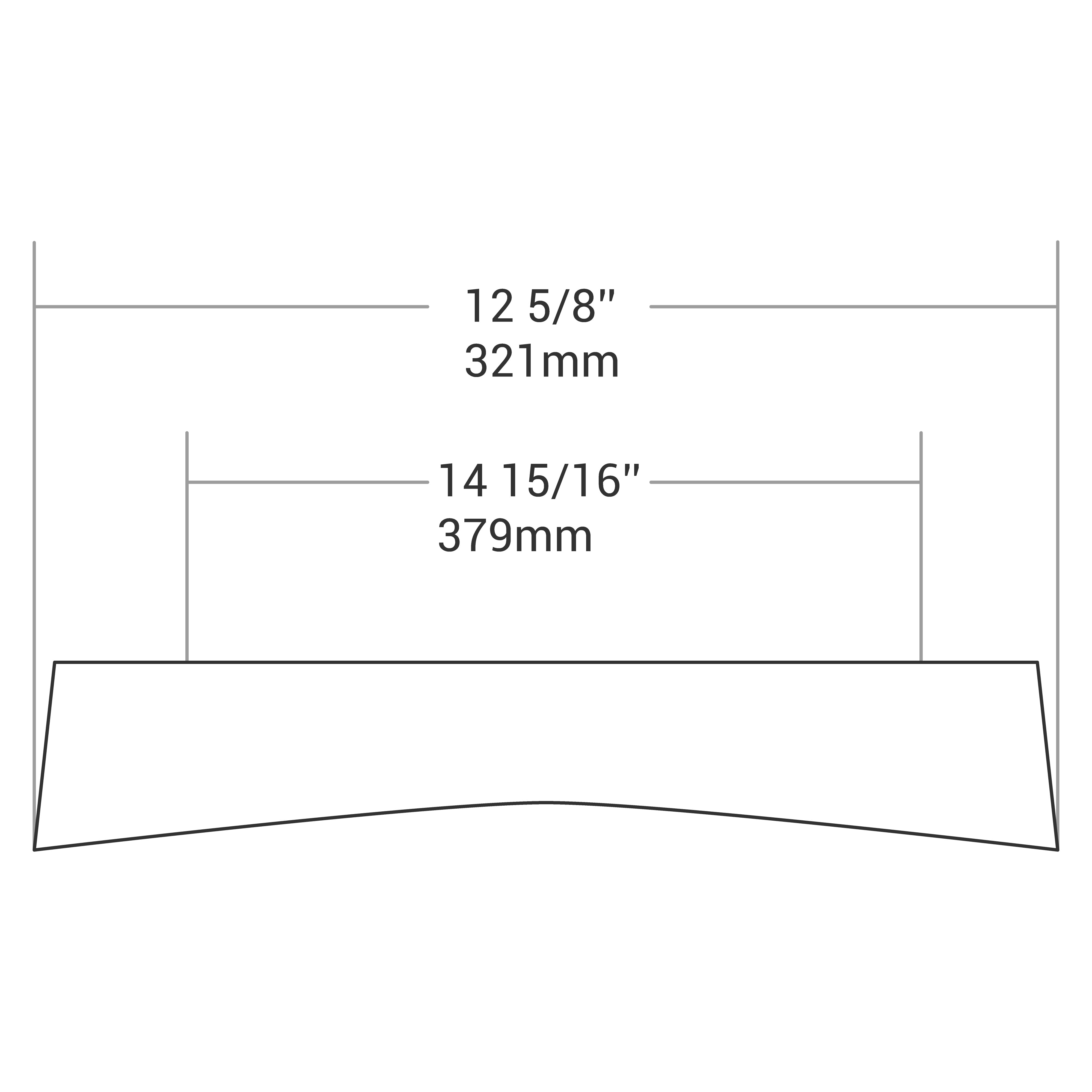 HANDLE MATT BLACK 320MM