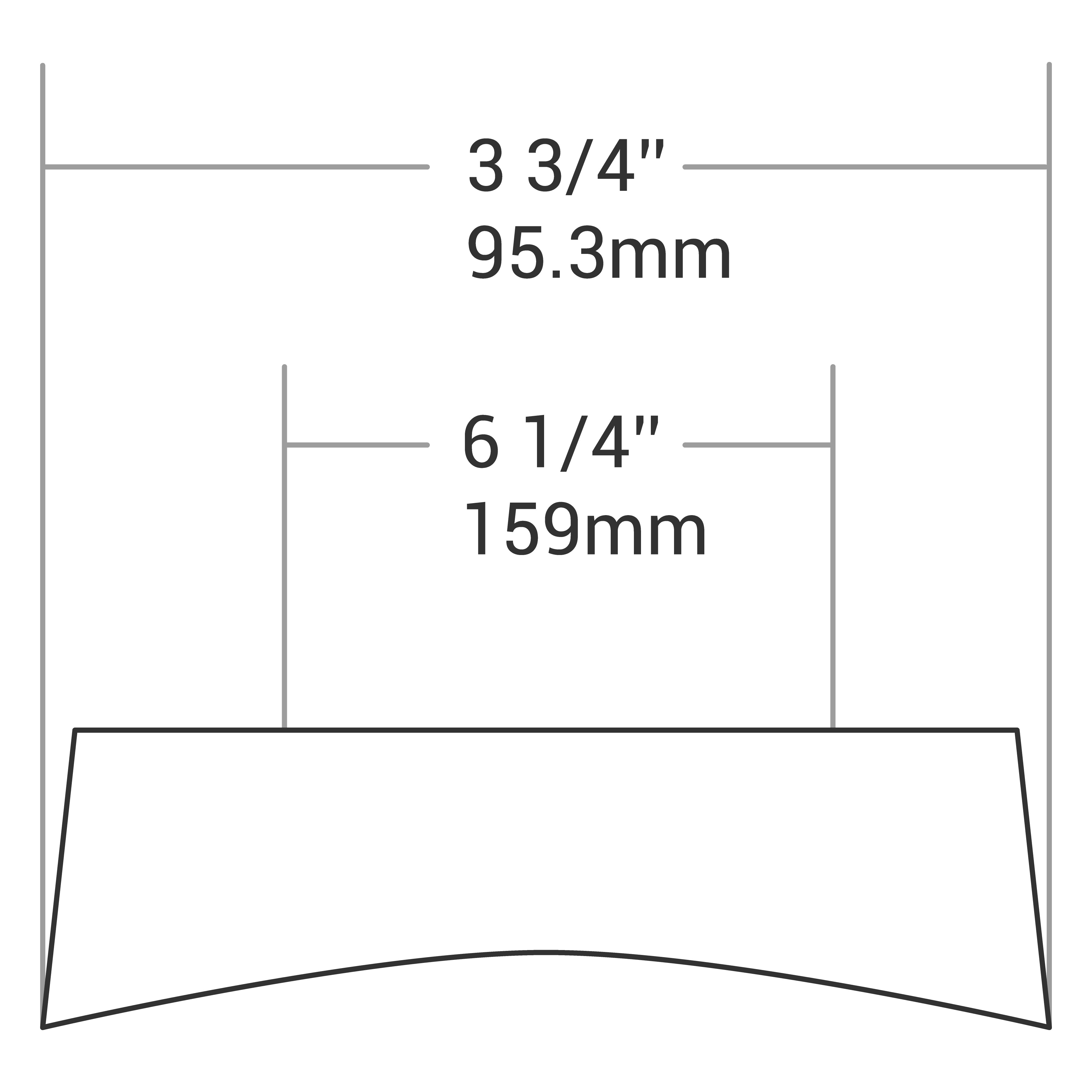 HANDLE MATT BLACK 96MM
