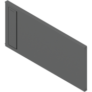 AMBIA-LINE individual cross divider Ident Deep Orion Grey Matte