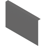 AMBIA-LINE deep drawer divider insert - (steel) Ident Orion Grey Matte