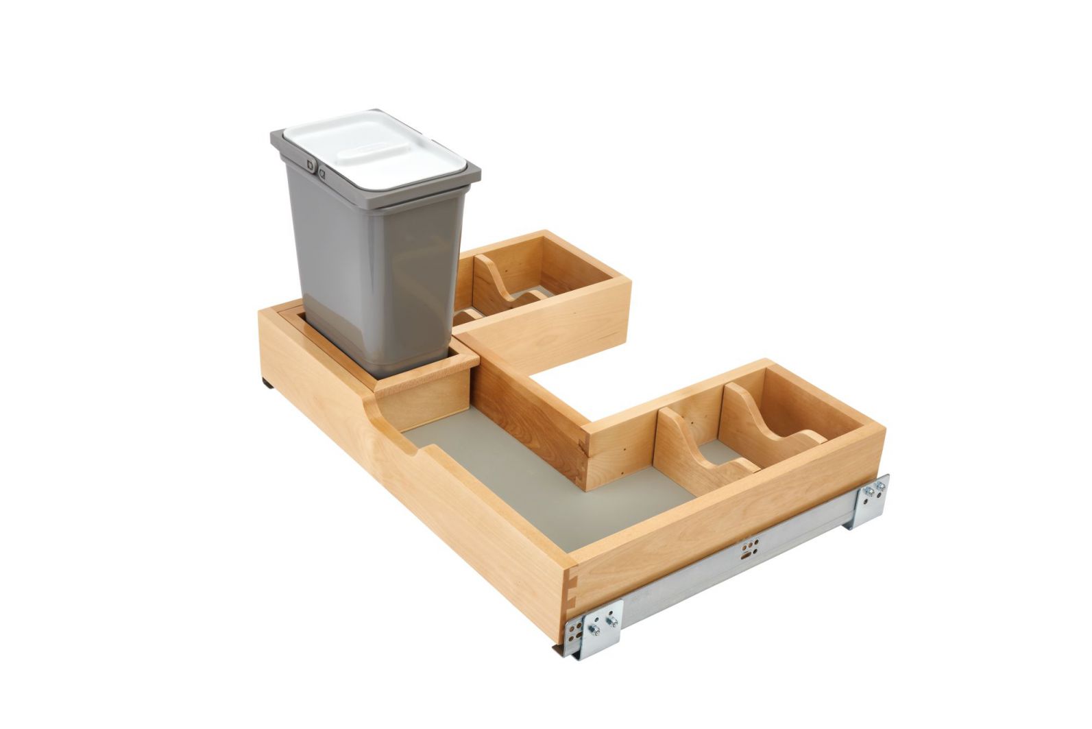 WOOD U-SHAPE UNDERSINK BTM MNT P-O W/SC