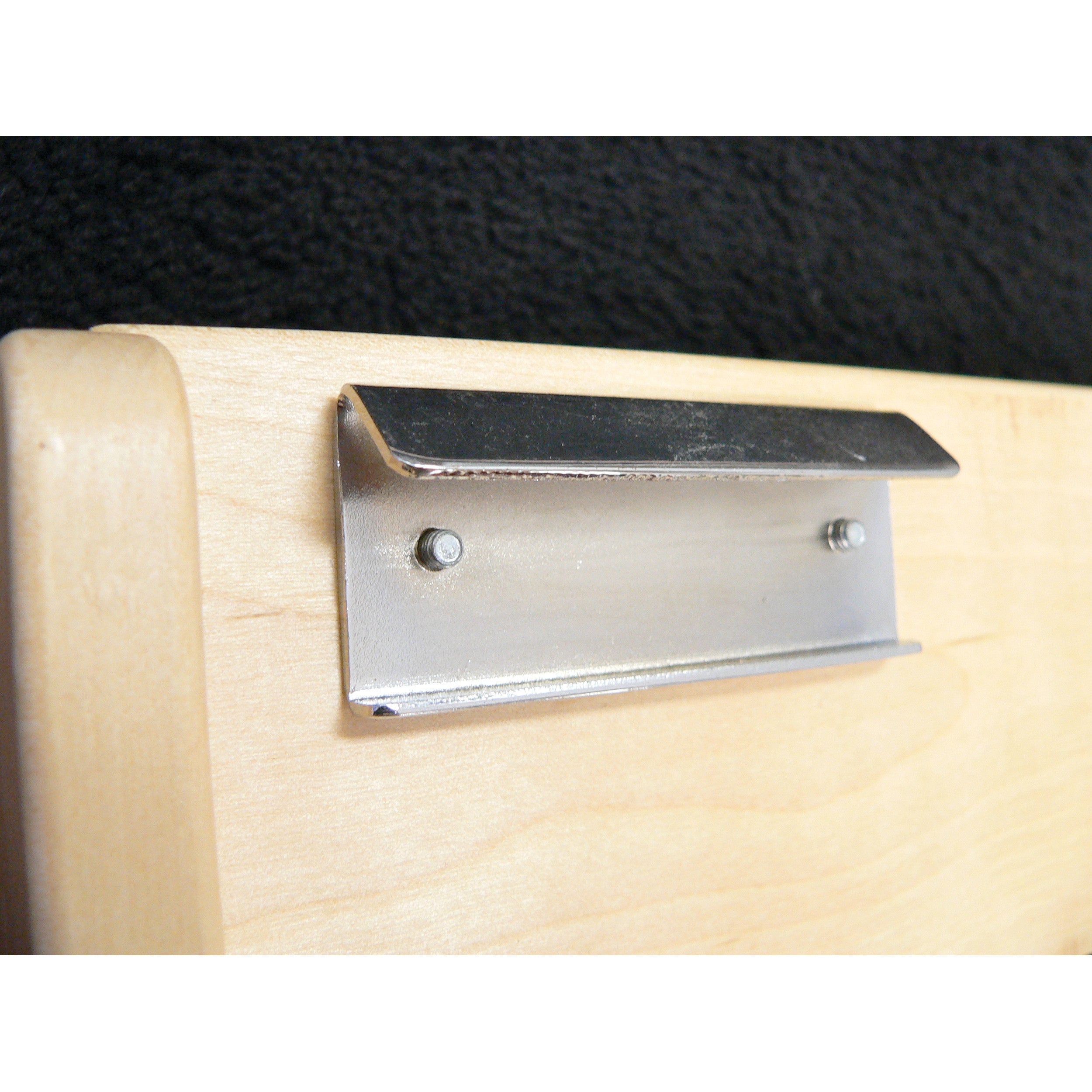 Small Adjustable Door mount Spice Rack Natural with 3 bins 10.13 in (257 mm) W x 4 in (102 mm) D x 25 in (635 mm) H