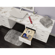 16.5 in Vanity Outlet Drawer Natural for 18".  15 in (381 mm) W x 20.81 in (529 mm) D x 8.93 in (227 mm) H