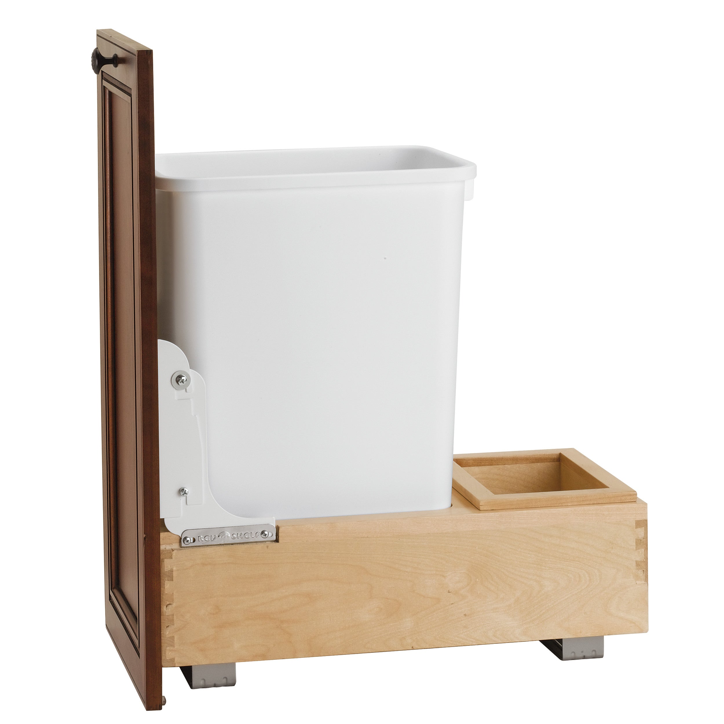 35 Qrt Pull-Out Waste Container Natural  11.25 in (286 mm) W x 21.75 in (552 mm) D x 19.25 in (489 mm) H