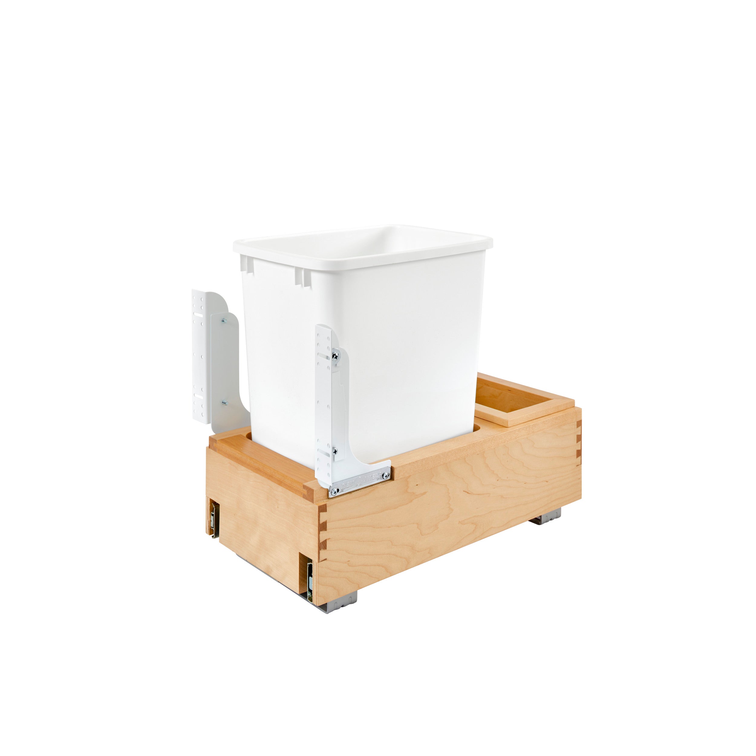 35 Qrt Pull-Out Waste Container Natural  11.25 in (286 mm) W x 21.75 in (552 mm) D x 19.25 in (489 mm) H