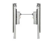 Tip-On Kit for 18 in 4WC/4WCSC Series Waste Container Gray  3.5 in (89 mm) W x 9 in (229 mm) D x 1.75 in (44 mm) H