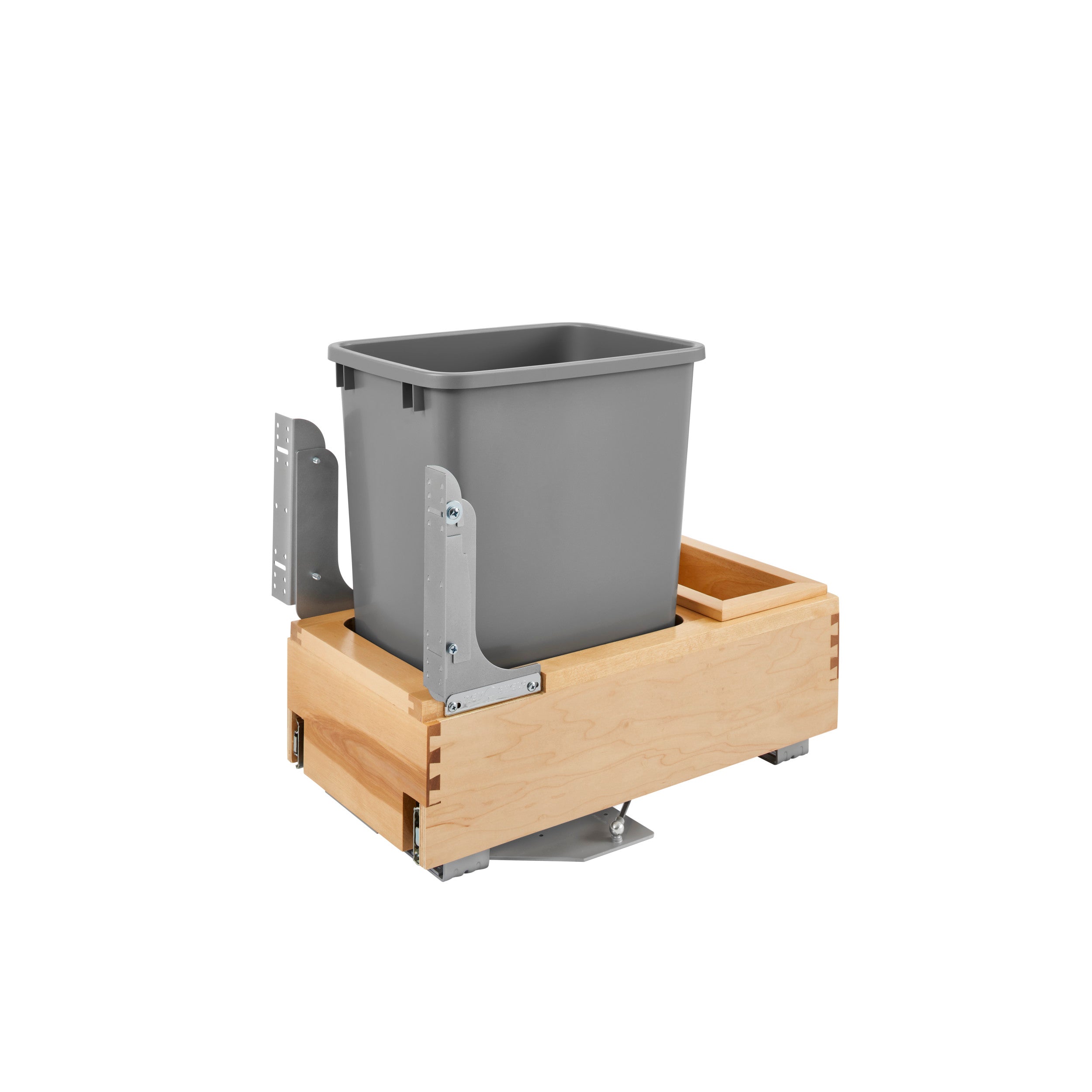 35 Qrt Pull-Out Waste Container Natural  12 in (305 mm) W x 21.75 in (552 mm) D x 19.25 in (489 mm) H