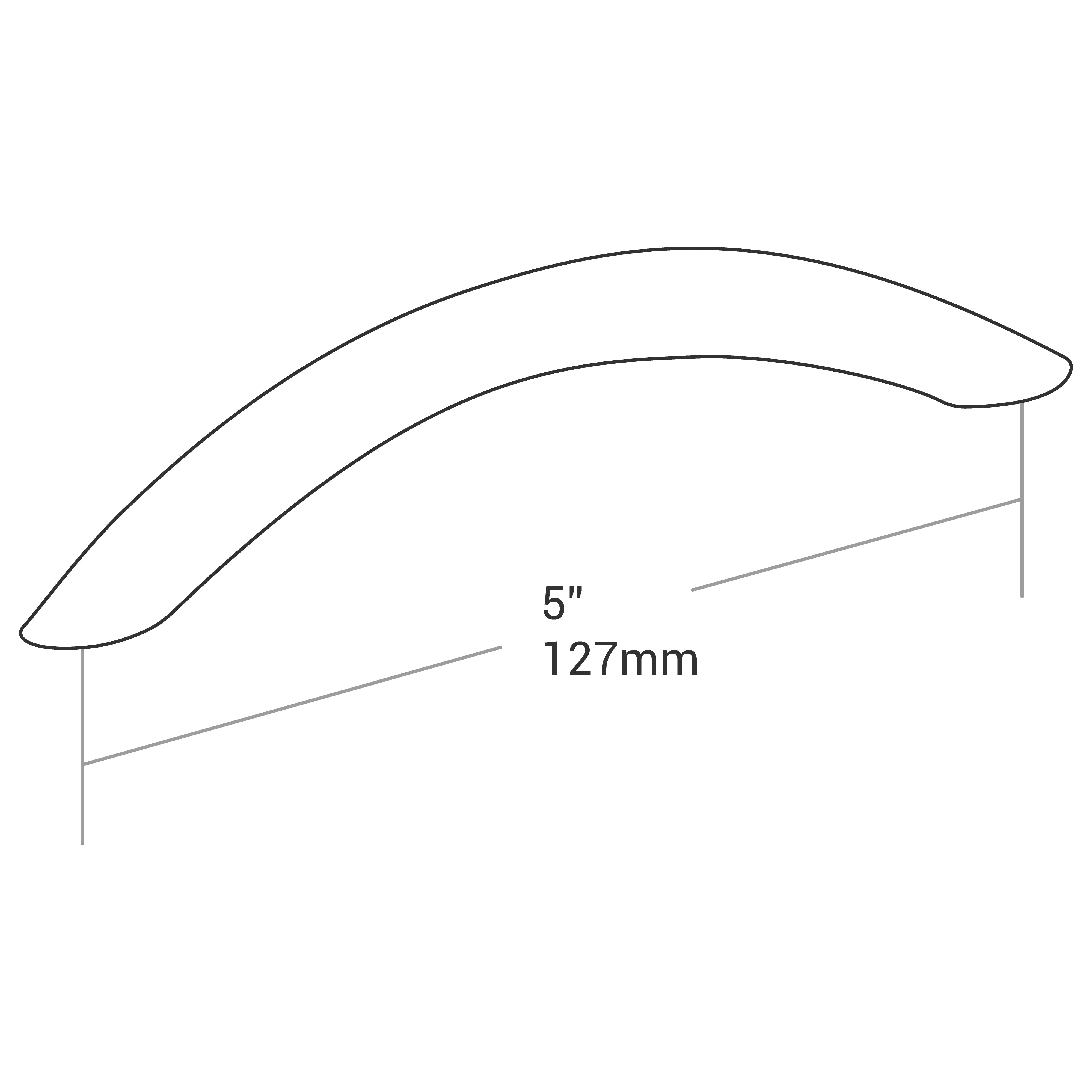 Handle Bar 5000 series Brush Nickel 5"