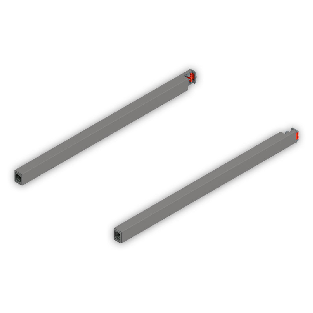 MERIVOBOX longside gallery rail, NL=350 mm, right+left