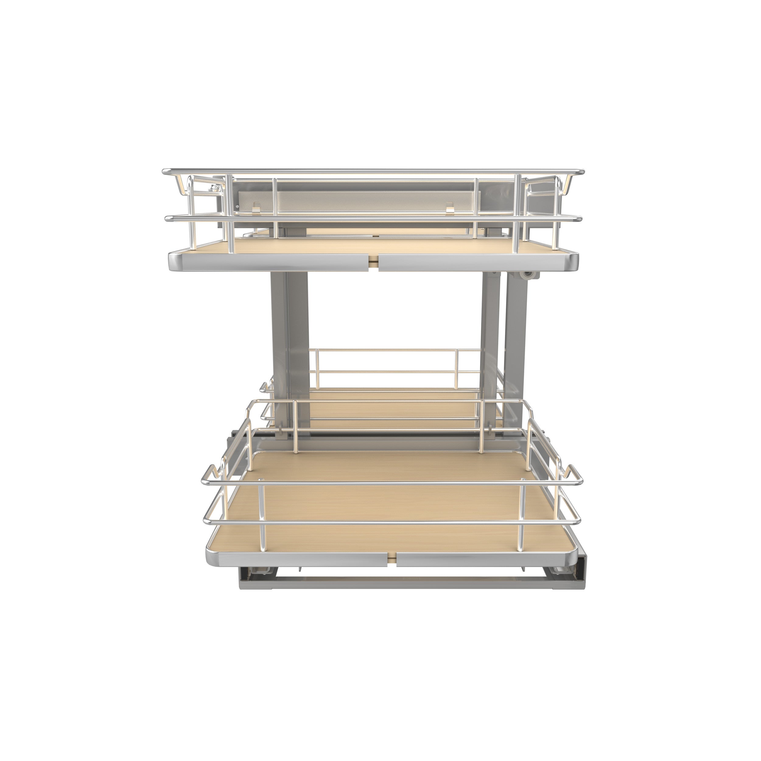 18 in Maple Blind Corner Organizer Soft-Close Natural  32.25 in (819 mm) W x 20.25 in (514 mm) D x 21 in (533 mm) H