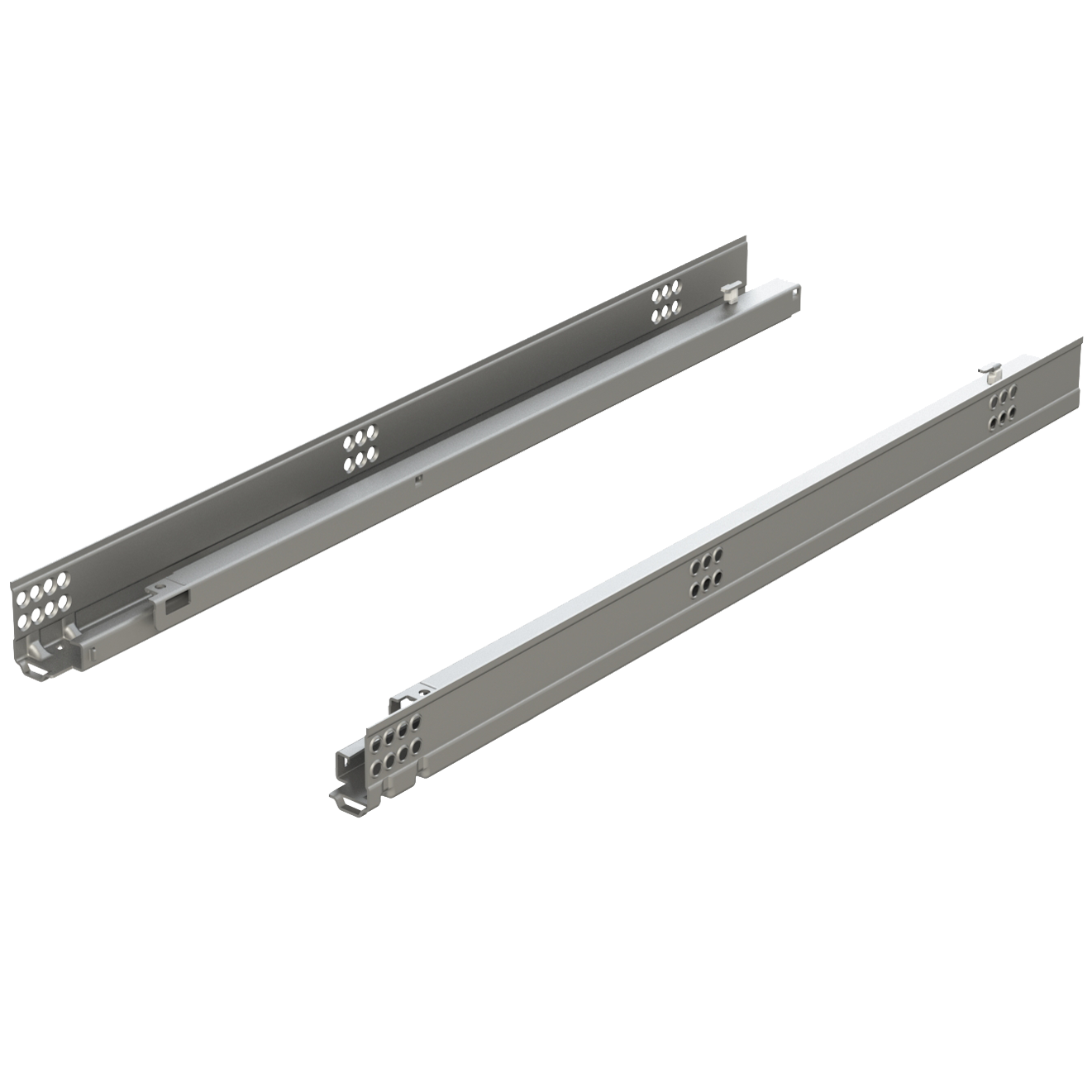 TANDEM edge BLUMOTION 554 - 7/8 extension drawer runners 21'' Zinc-Plated