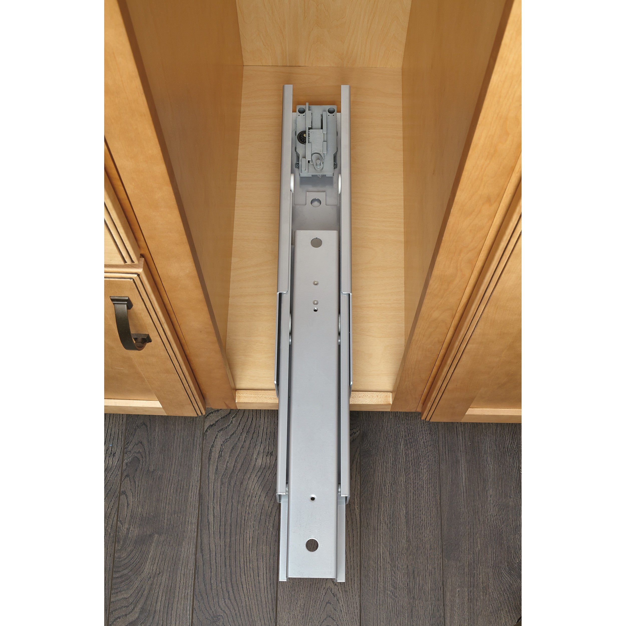 10 in Chrome Basket Pantry Pullout Soft Close Chrome  10.25 in (260 mm) W x 21.69 in (551 mm) D x 58.25 in (1480 mm) H