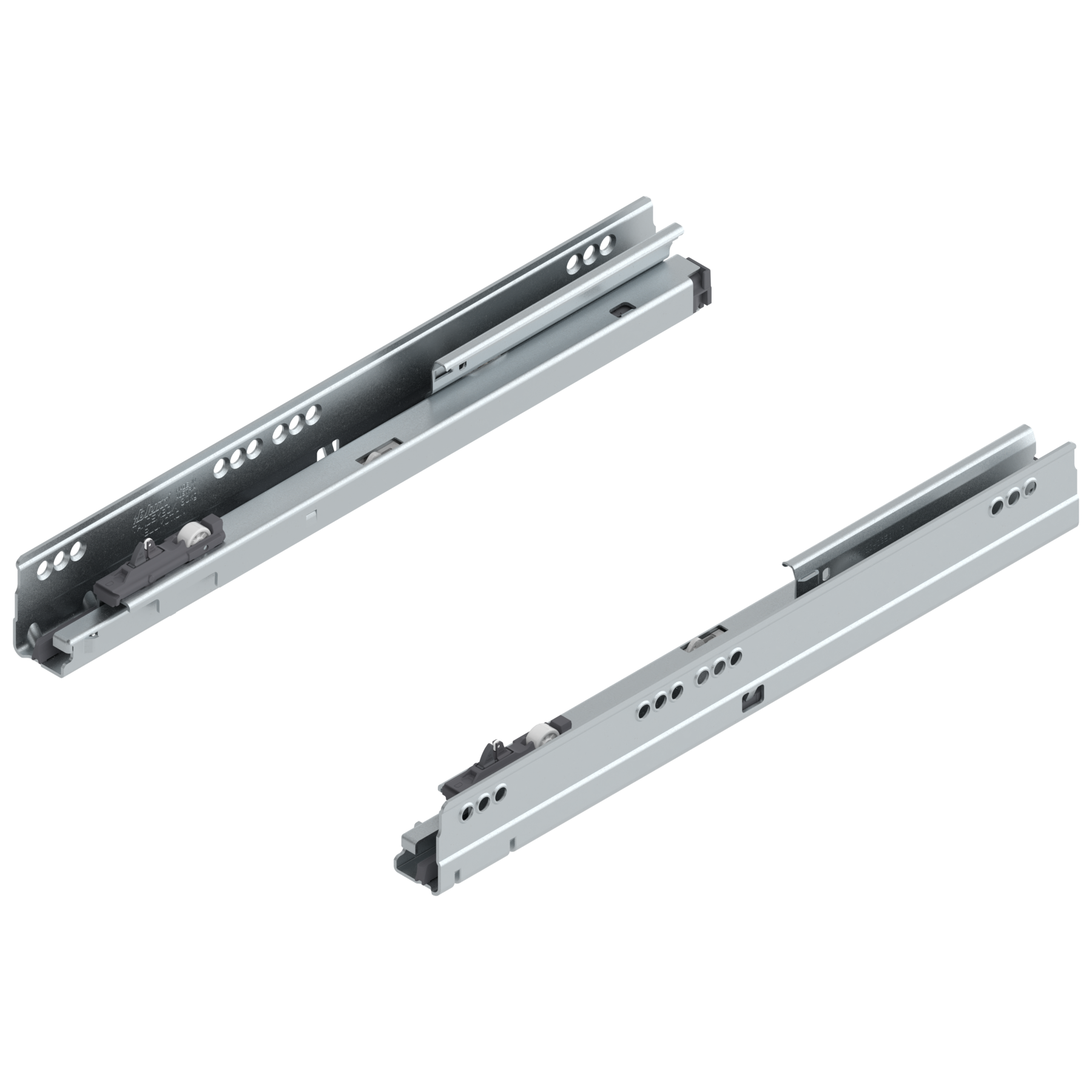 TANDEMBOX Cabinet profile (75 lbs) Ident 14'' Zinc-Plated