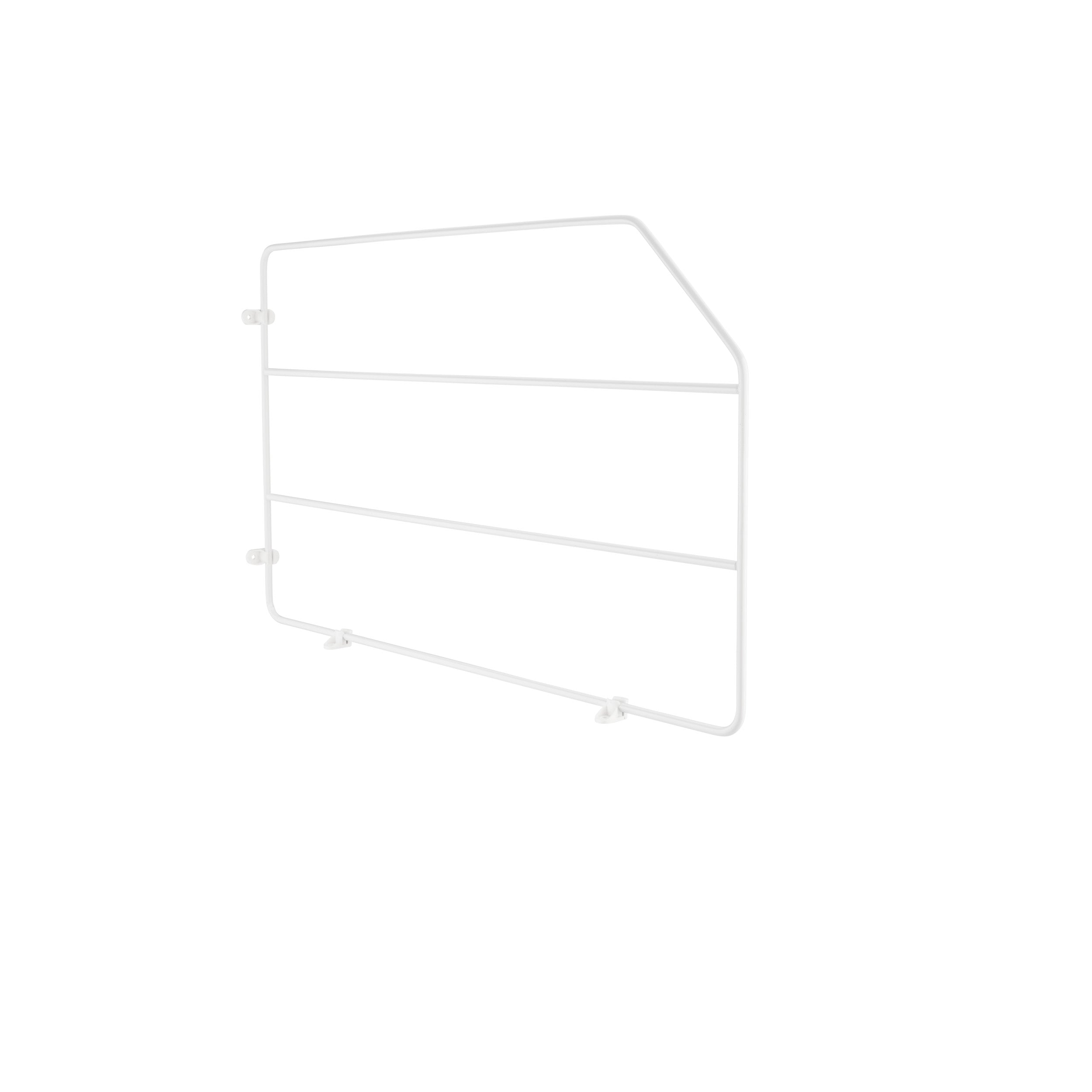 12 in Bakeware Organizer White  0.75 in (19 mm) W x 20 in (508 mm) D x 12 in (305 mm) H