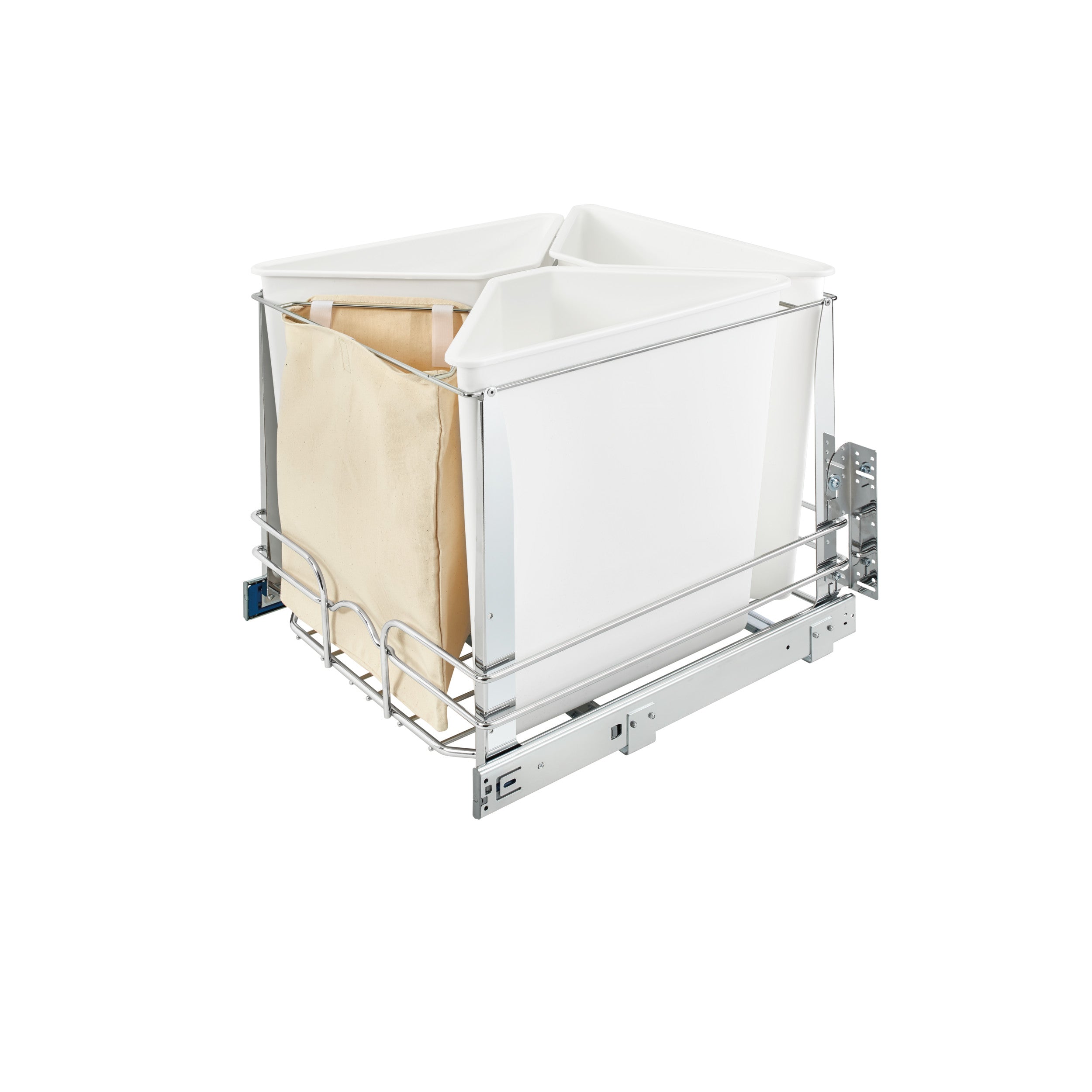 Recycling Center Silver  19.94 in (506 mm) W x 22.11 in (562 mm) D x 20.12 in (511 mm) H
