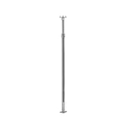 18 in White Polymer Full Circle Lazy Susans 2-Shelf White  18 in (457 mm) W x 18 in (457 mm) D x 24 in (610 mm) H
