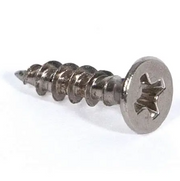 Wood screws #6 x 3/4'' flat head phillips #6 x3/4'' Nickel