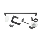 Bathroom Accessories Matte Black