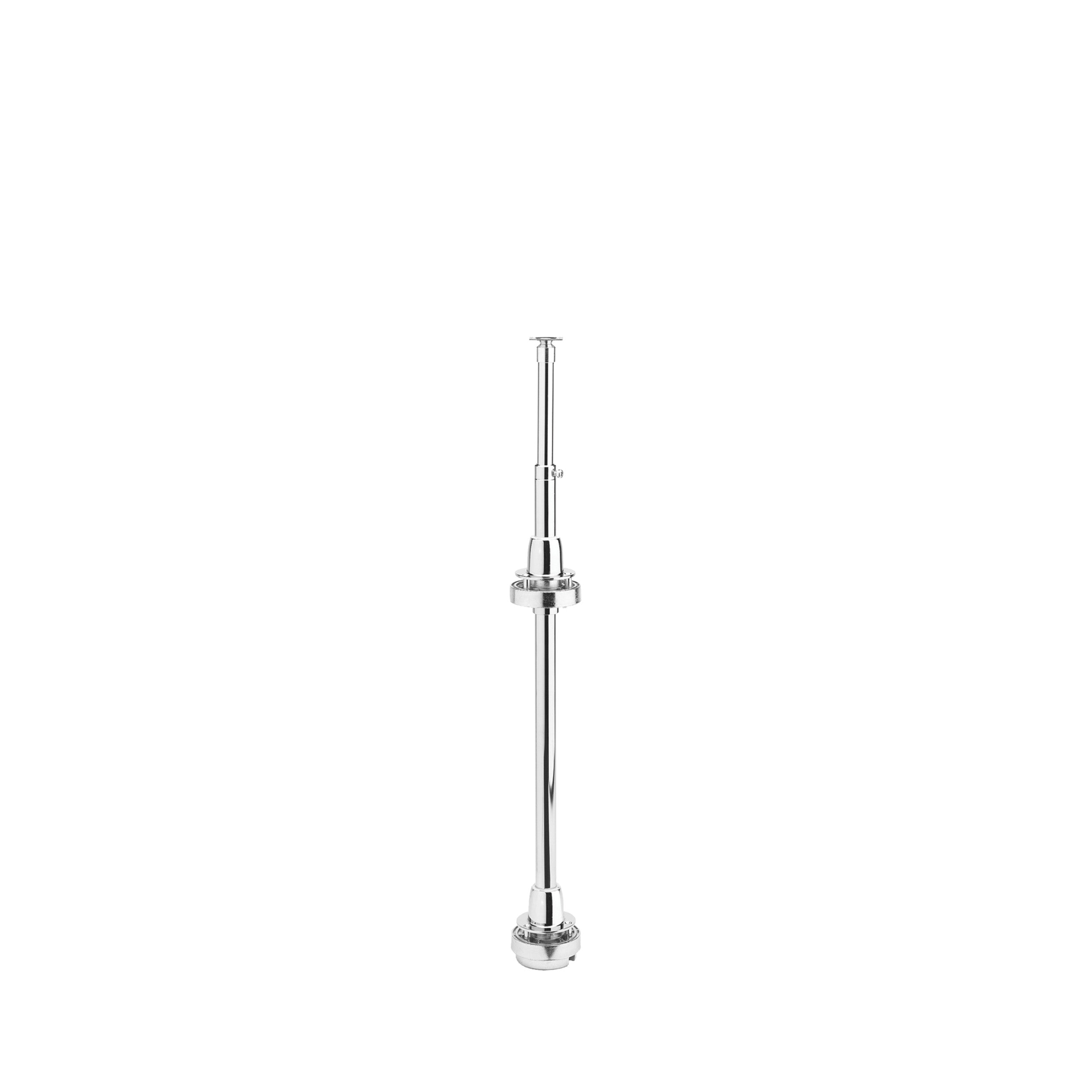 20 in White Polymer D-Shape Lazy Susan Shelf Only White  20 in (508 mm) W x 20 in (508 mm) D x 1.51 in (38 mm) H