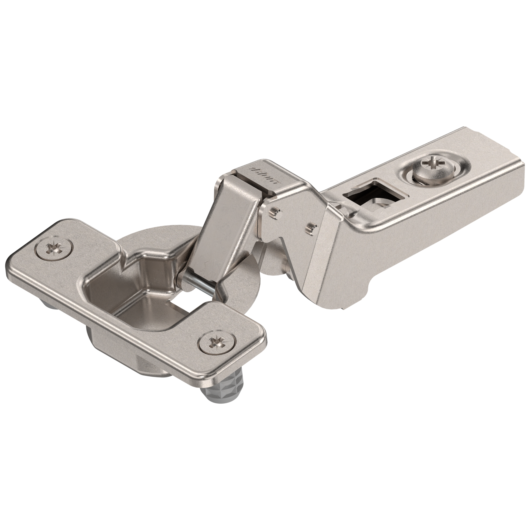 CLIP standard hinge 100°, inset application, free swing, hinge cup: press-in